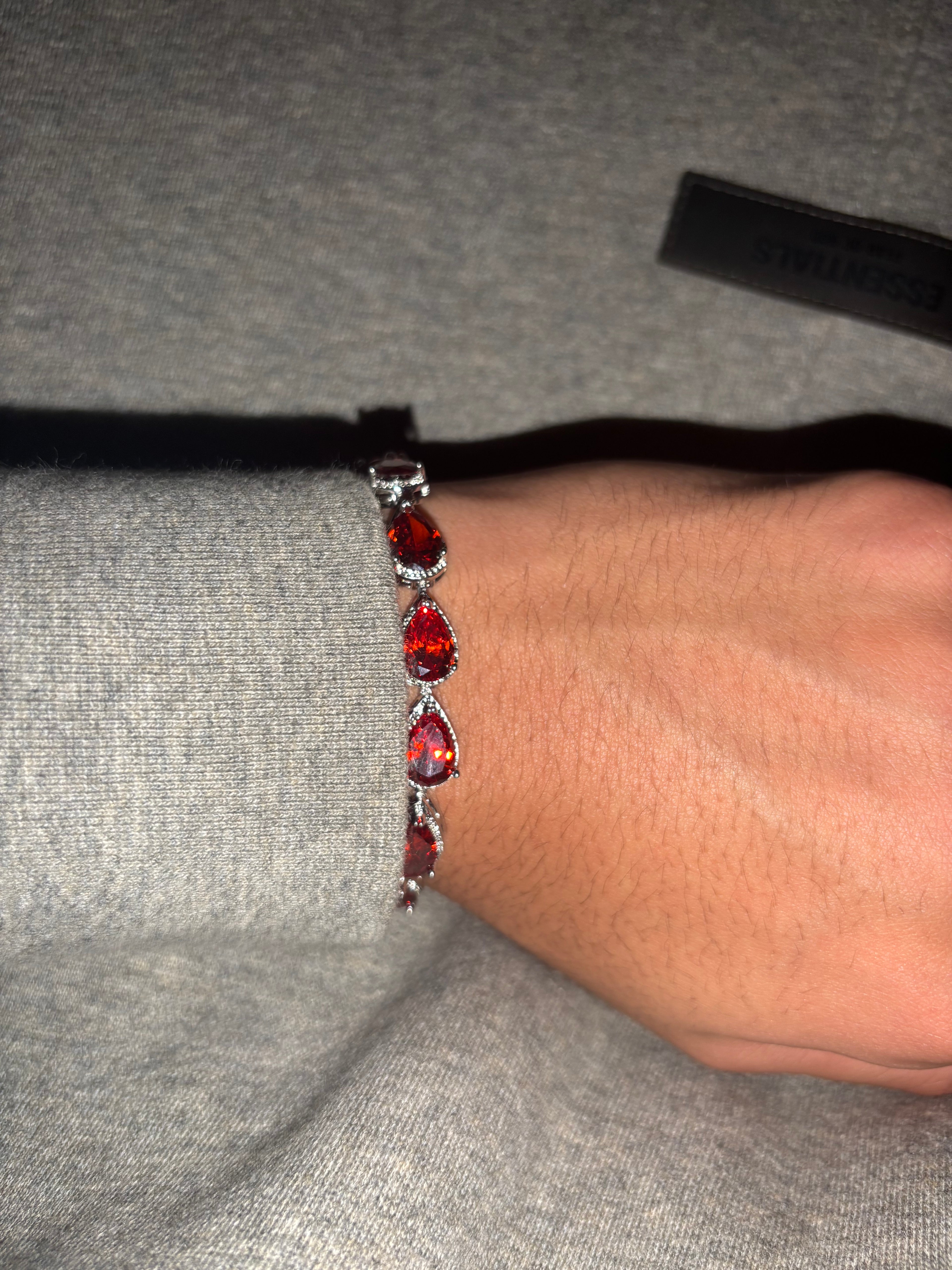 Teardrop Red Bracelet